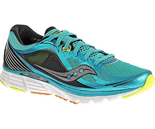 Saucony Men's Kinvara 5 Running Shoe 11 Blue/Black/Citron