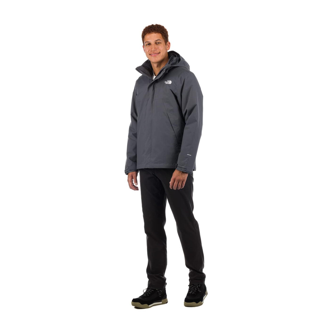 THE NORTH FACE Men's Lone Peak Monte Bre Triclimate 2 Jacket, Vanadis Grey, X-Small