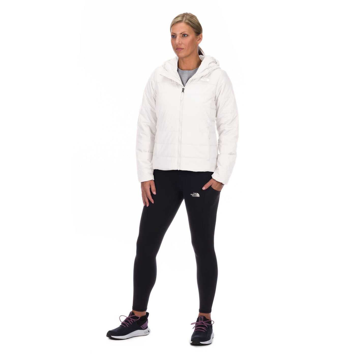 THE NORTH FACE Flare Hoodie Gardenia White XS