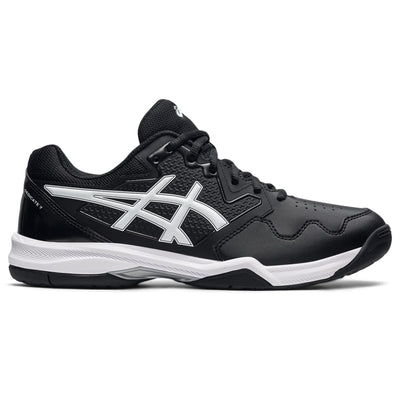 ASICS Men's Gel-Dedicate 7 Tennis Shoes, 14, Black/White