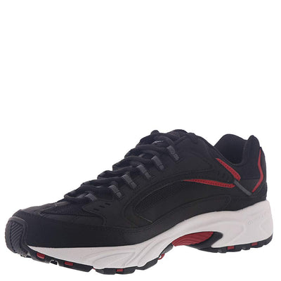 Skechers Stamina Cutback Mens Sneakers Black/Red 10 EW