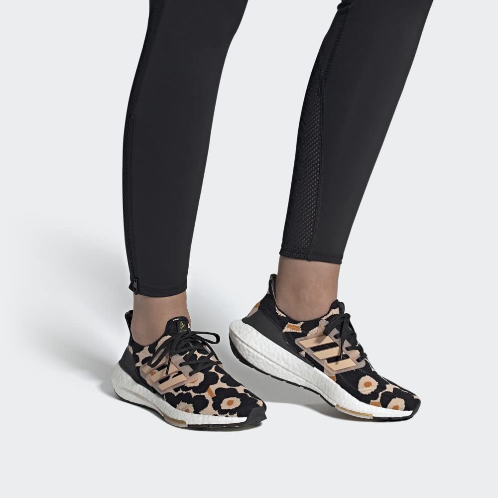 adidas Ultraboost 21 x Marimekko Shoes Women's, Black, Size 8.5