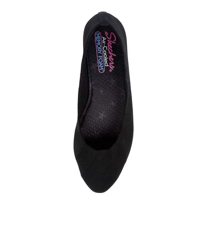 Skechers Women's Cleo Bewitch Ballet Flat 11 Black