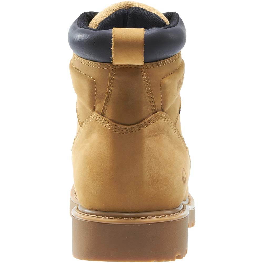 WOLVERINE Men's Floorhand Waterproof Steeltoe 6" Work Boot 12 X-Wide Wheat