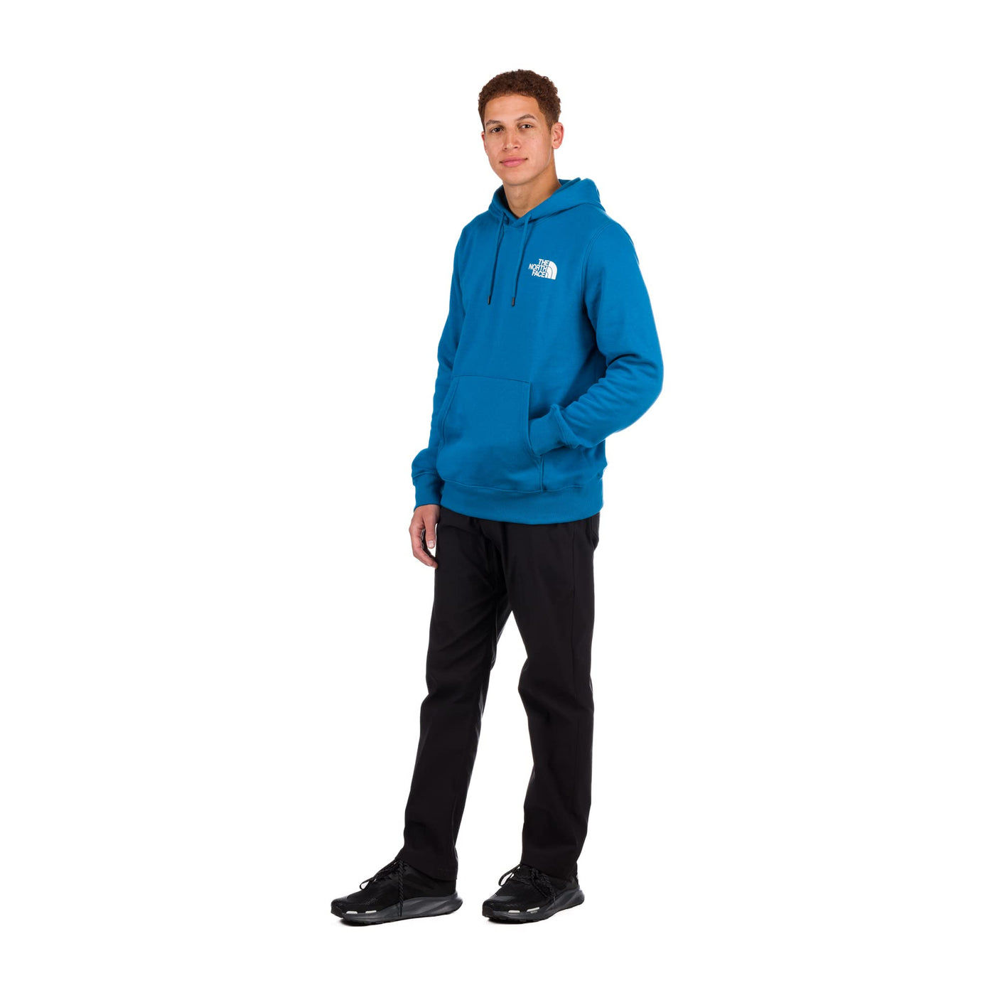 THE NORTH FACE Men's 80/20 Throwback Hoodie Sweatshirt, Banff Blue, XX-Large