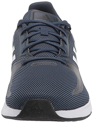 adidas Men's Runfalcon 2.0 Trail Running Shoe, Navy/White/Ink, 11