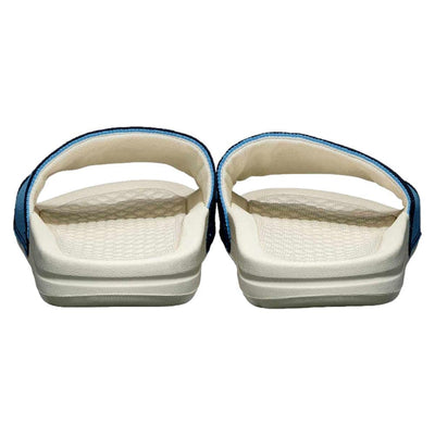 Athletic Propulsion Labs Women's Big Logo Techloom Slide 11 Ivory/Coastal Blue/Midnight