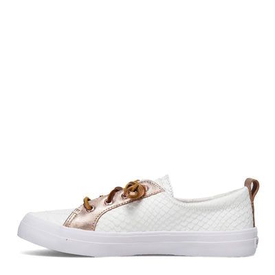 Sperry womens Crest Vibe Sneaker, White Multi, 9 US