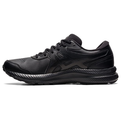 ASICS Men's Gel-Contend SL Walking Shoes, 7, Black/Black