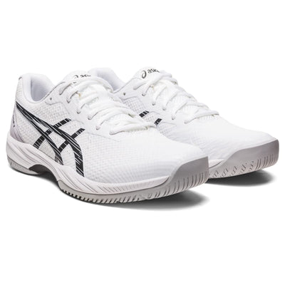 ASICS Men's Gel-Game 9 Tennis Shoes, 13, White/Black