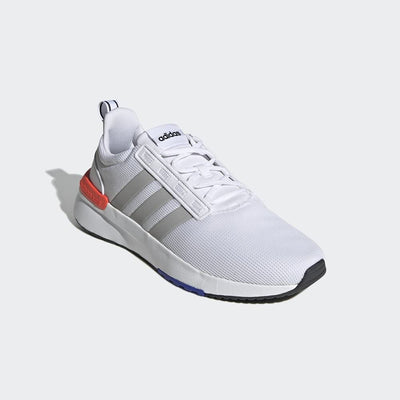 adidas Mens Racer Tr21 Running Sneakers Shoes - White 11 White/Grey/Solar Red