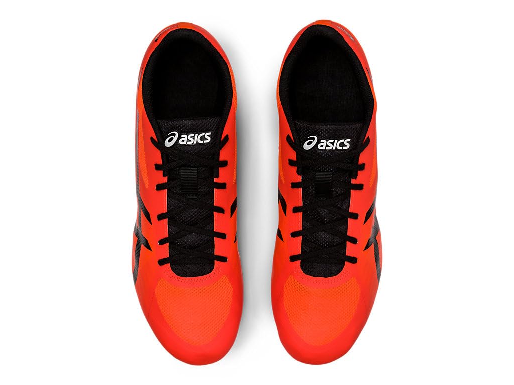 ASICS Unisex Hyper MD 7 Track & Field Shoes, 7, SUNRISE RED/BLACK