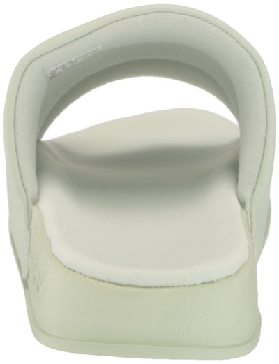 adidas Originals Women's Adilette Essential Slide Sandal 7 Linen Green/Linen Green/Linen Green