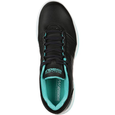 Skechers Golf Ladies GO Golf Pivot Spikeless Shoes Black/Turquoise Size 6 Medium