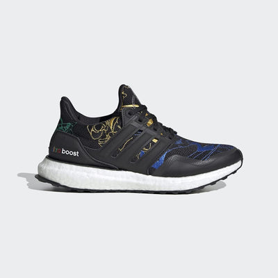 adidas Ultraboost DNA Running Shoes Kids', Black, Size 5