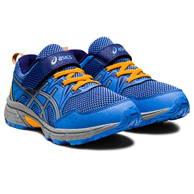 ASICS Kid's PRE Venture 8 Pre-School Running Shoes, 2, Blue Coast/Dive Blue