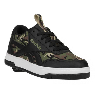 HEELYS Court Low Black/Cap Olive/Safari Men's 9 M