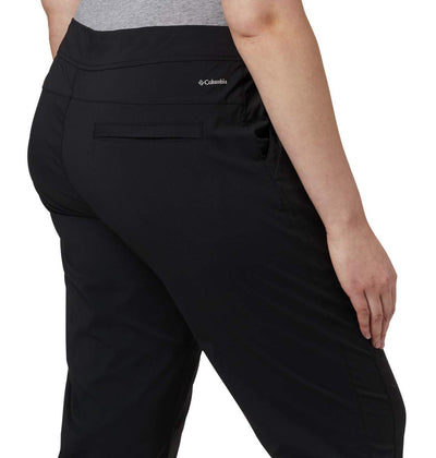 Columbia Women's Plus-Size Anytime Outdoor Plus Size Capri Pants, Black, 16Wx18