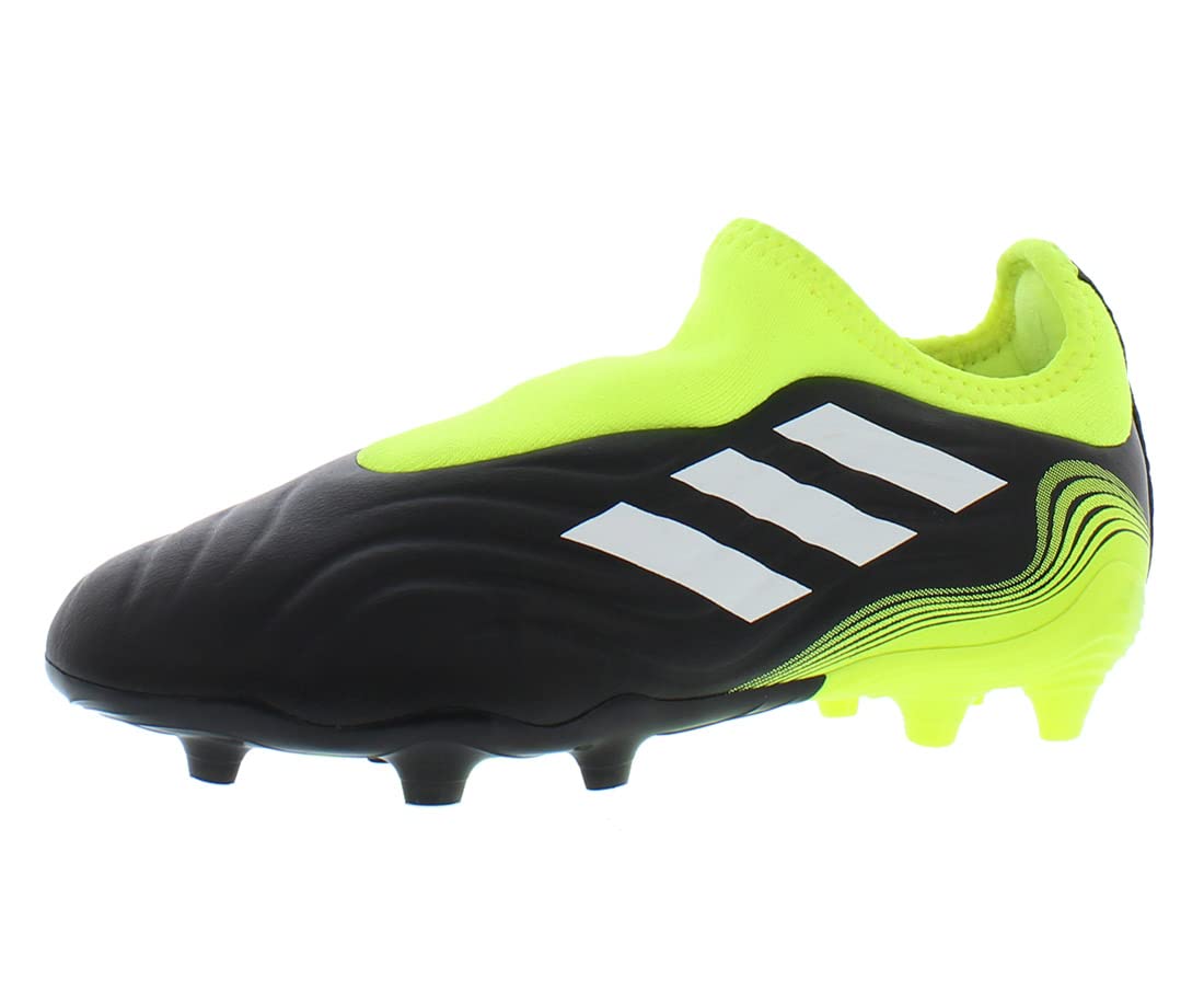 adidas Kids Boys Copa Sense.3 Ll Frim Ground - Soccer Cleats - Black,Green - Size 5 M