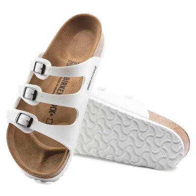 Birkenstock Florida Sandals WHITE BIRKO-FLOR EU 41 / US 10-10.5