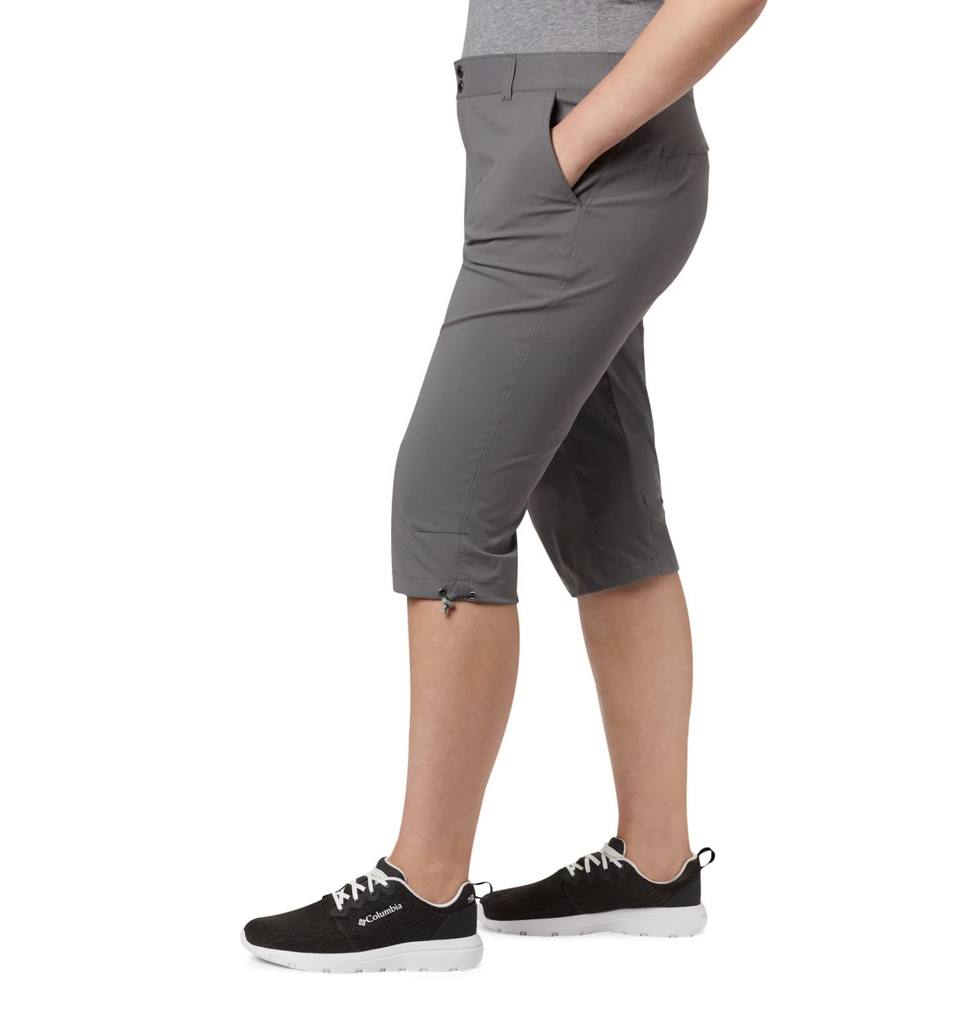 Columbia Women's Saturday Trail Ii Knee Pant, City Grey, 2x18