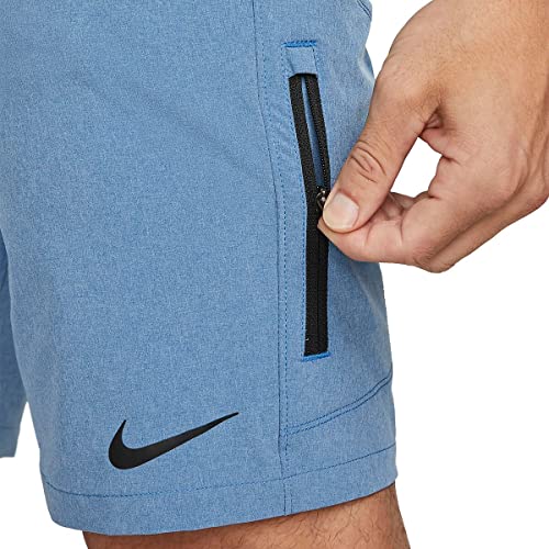 Nike Merge Men's 9" Dri-FIT Hybrid Active Shorts (32, Dark Marina Blue)