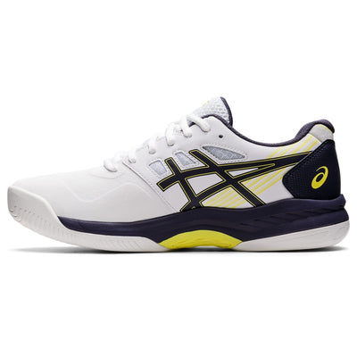 ASICS Men's GEL-GAME 8 Tennis Shoes, 8.5, WHITE/INDIGO FOG