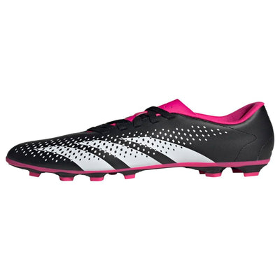 adidas Predator Match Unisex-Child Shin Guards Accuracy.4 Flexible Ground Black/White/Team Shock Pink 4.5