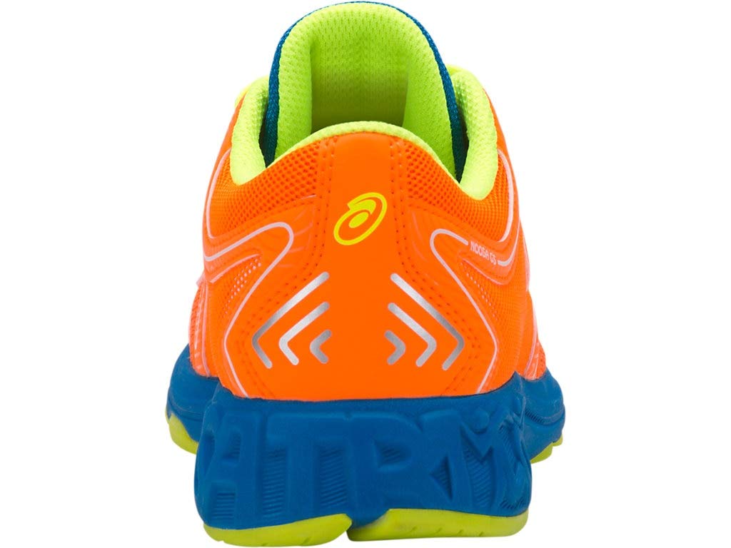 ASICS Kid's Noosa GS Running Shoes, 3.5M, Shocking Orange/Flash Yellow