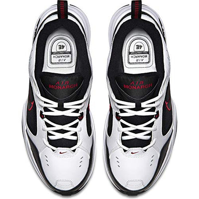 Nike mens Air Monarch IV Cross Trainer, Black/White, 13 Wide