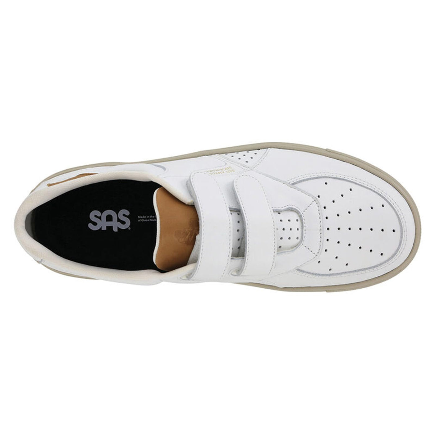 SAS Men's, High Street Sneaker White