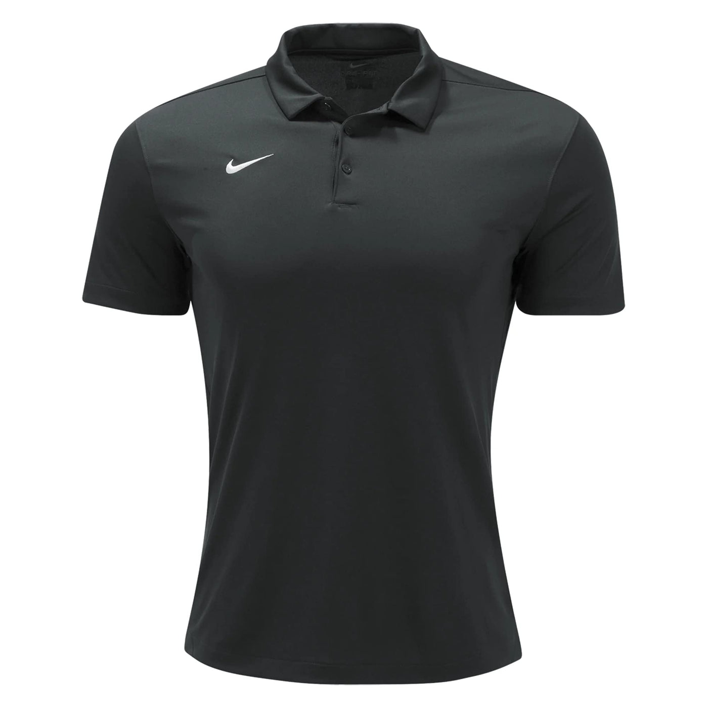 Nike Mens Dri-Fit Polo (Anthracite, Large)