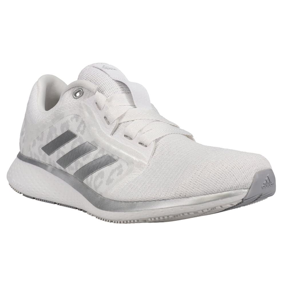 adidas Womens Edge Lux 4 Sneakers Shoes Casual - Silver,White - Size 7 M