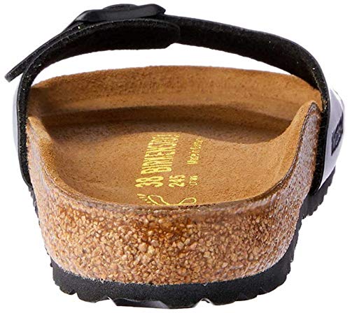 Birkenstock Women's Madrid Sandal,Black Patent,36 N EU