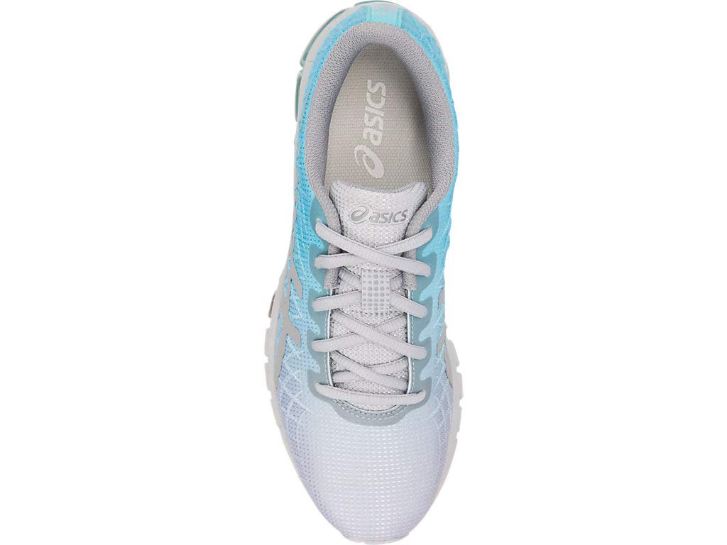 ASICS Women's Gel-Quantum 180 4 Running Shoes, 9.5M, ICE Mint/Stone Grey