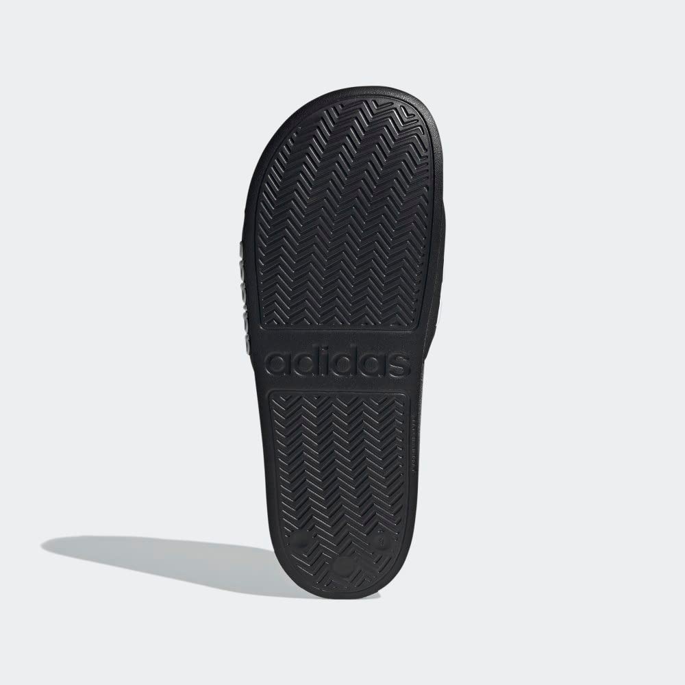 adidas Adult Adilette Shower Core Black/White/Core Black 9