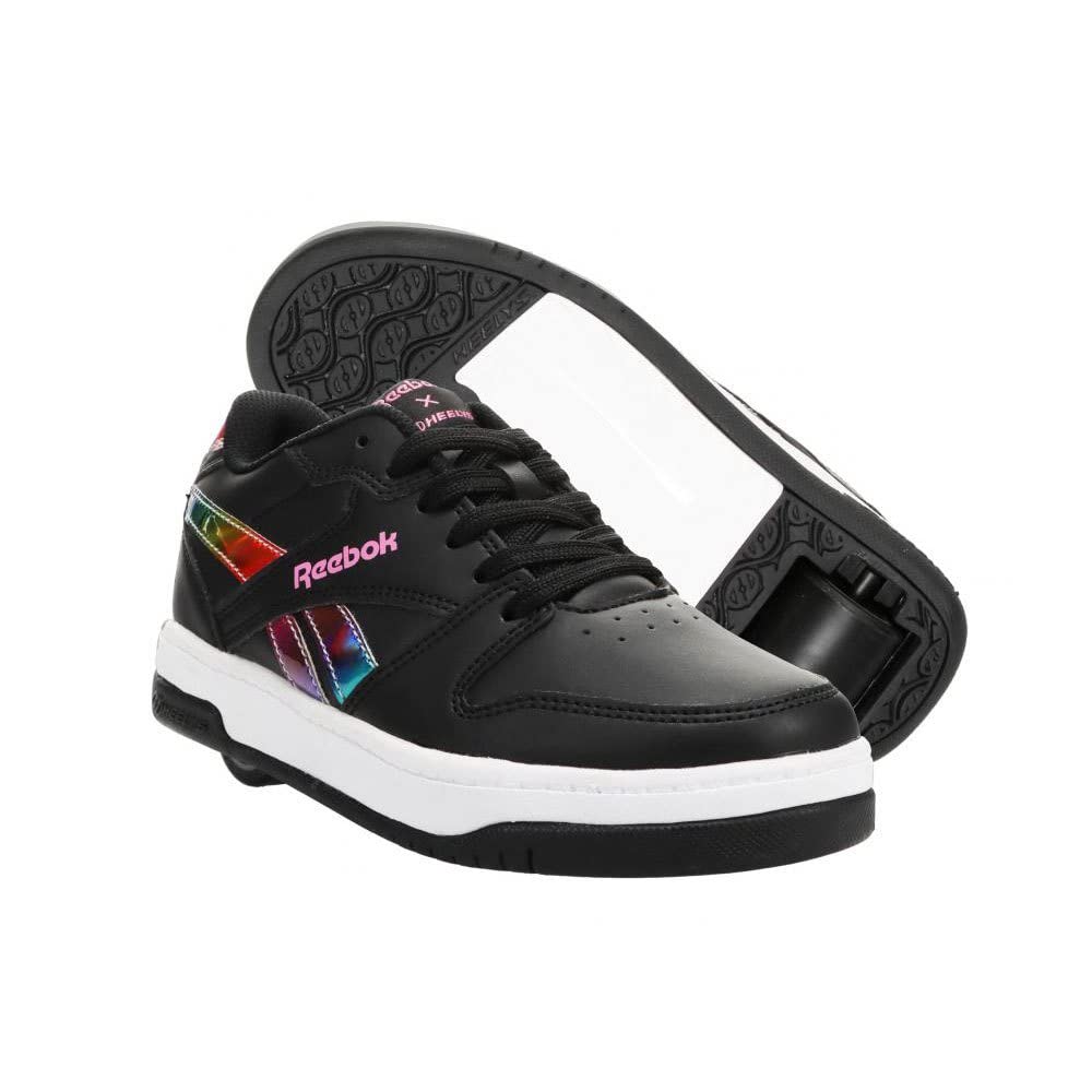 HEELYS girls Bb 4500 Low (Little Kid/Big Kid/Adult) 3Y Balck/Truepink