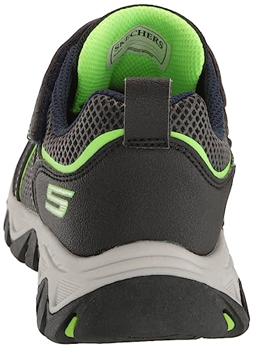 Skechers Kids Rugged Ranger Sneaker, Navy/Lime, 10.5 US Unisex Little Kid