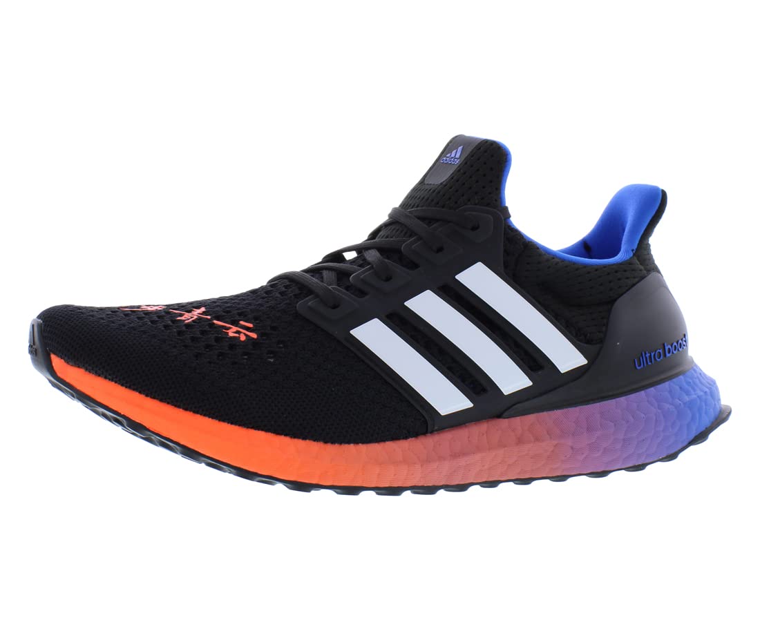 adidas Women's Fluidflow Shoes Running Shoes, Black Orange, 11 Men