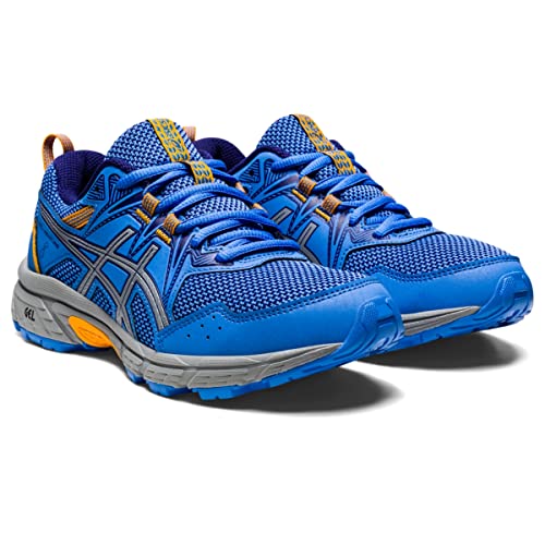 ASICS Kid's Gel-Venture 8 Grade School Running Shoes, 3, Blue Coast/Dive Blue