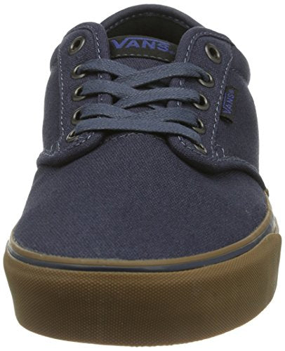 Vans Men's Atwood Canvas Trainers Sneaker, Canvas Navy/Gum, 8 M US