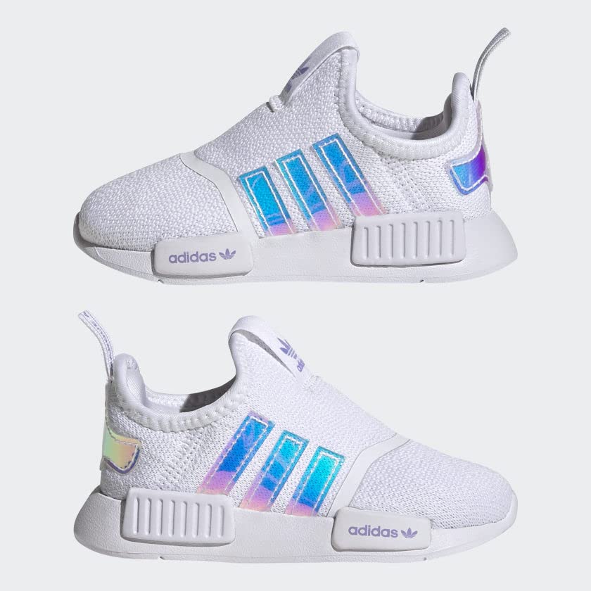 adidas NMD 360 Shoes Kids', White, Size 7K