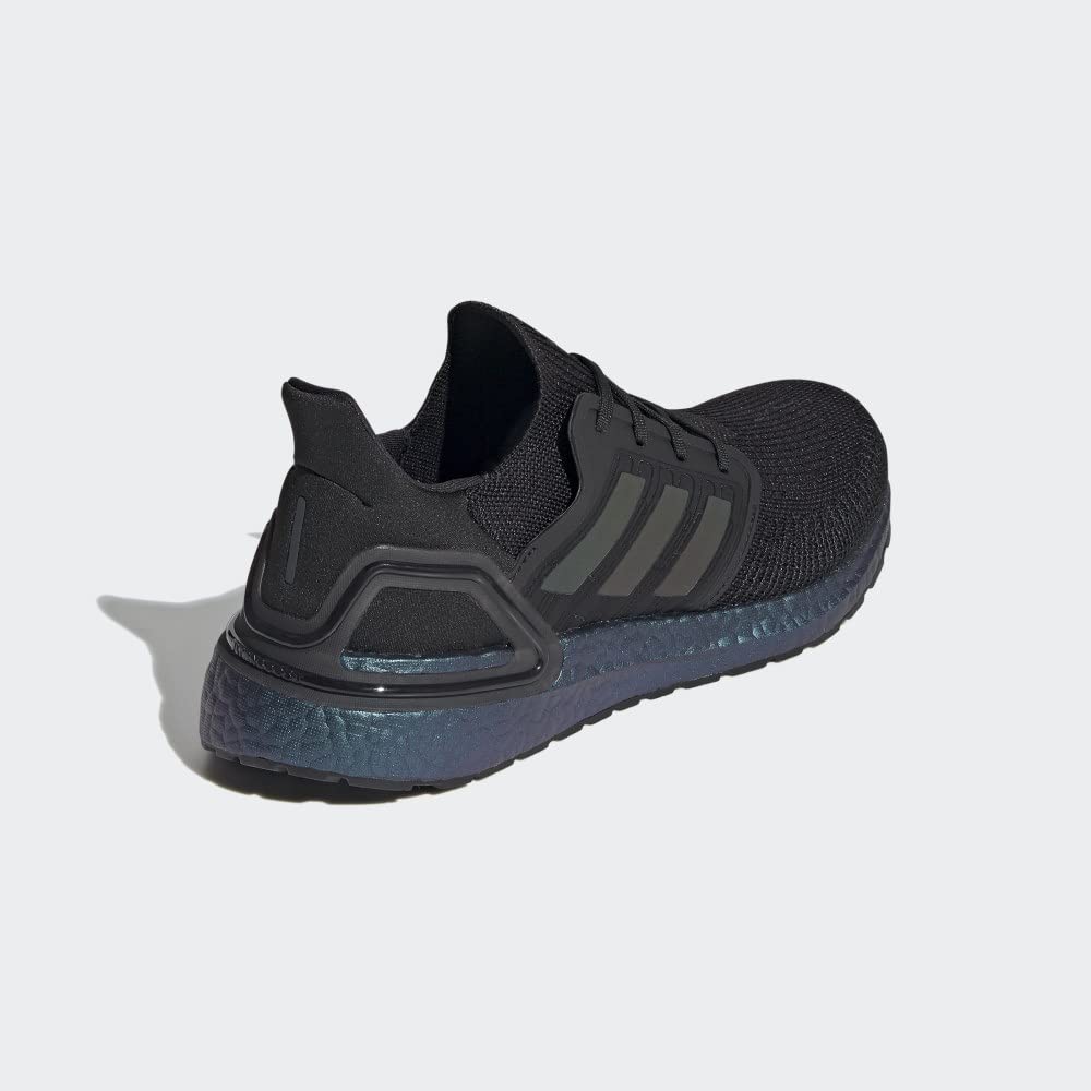 adidas Running Ultraboost 20 Core Black/Core Black/Signal Cyan 9 D (M)