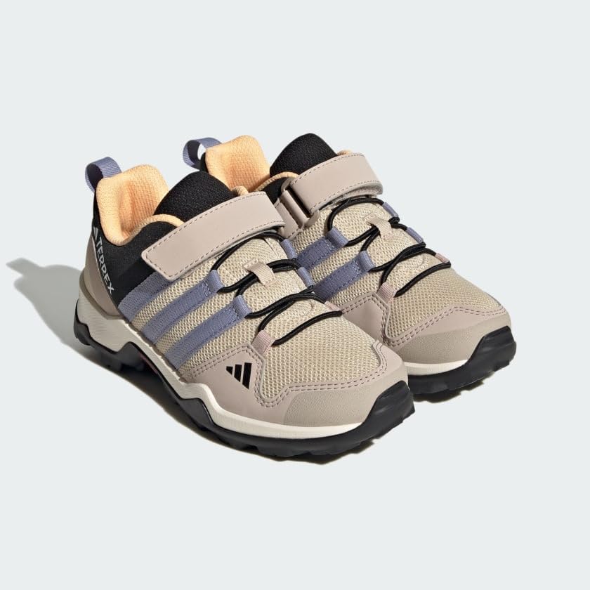 adidas Terrex AX2R CF K Kids', Beige, Size 2