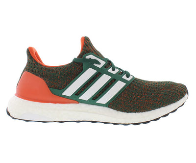 adidas Ultraboost Men's Shoes Dark Green/Cloud White/Collegiate Orange ee3702 (10.5 M US)