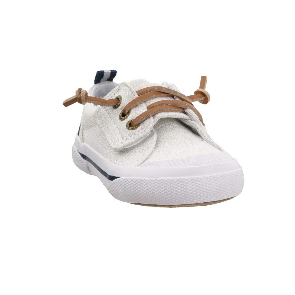 Sperry Toddler Girls Pier Wave - Sneakers Shoes Casual - White - Size 5 M