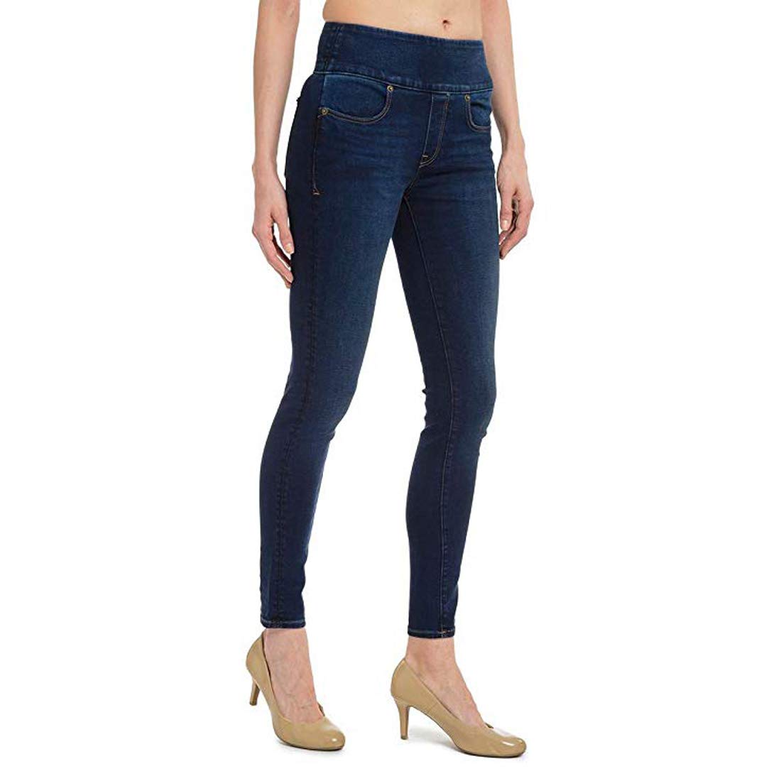 Spanx FD8015 Signature Waist Skinny Jeans, Kirby, Size 32