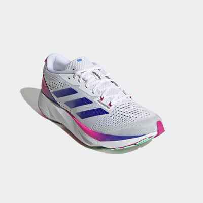 adidas Men's Adizero Sl 11 Cloud White/Lucid Blue/Lucid Fuchsia