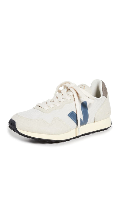 Veja Women's SDU Rec Sneakers, Natural/California, Off White, Blue, 10 Medium US