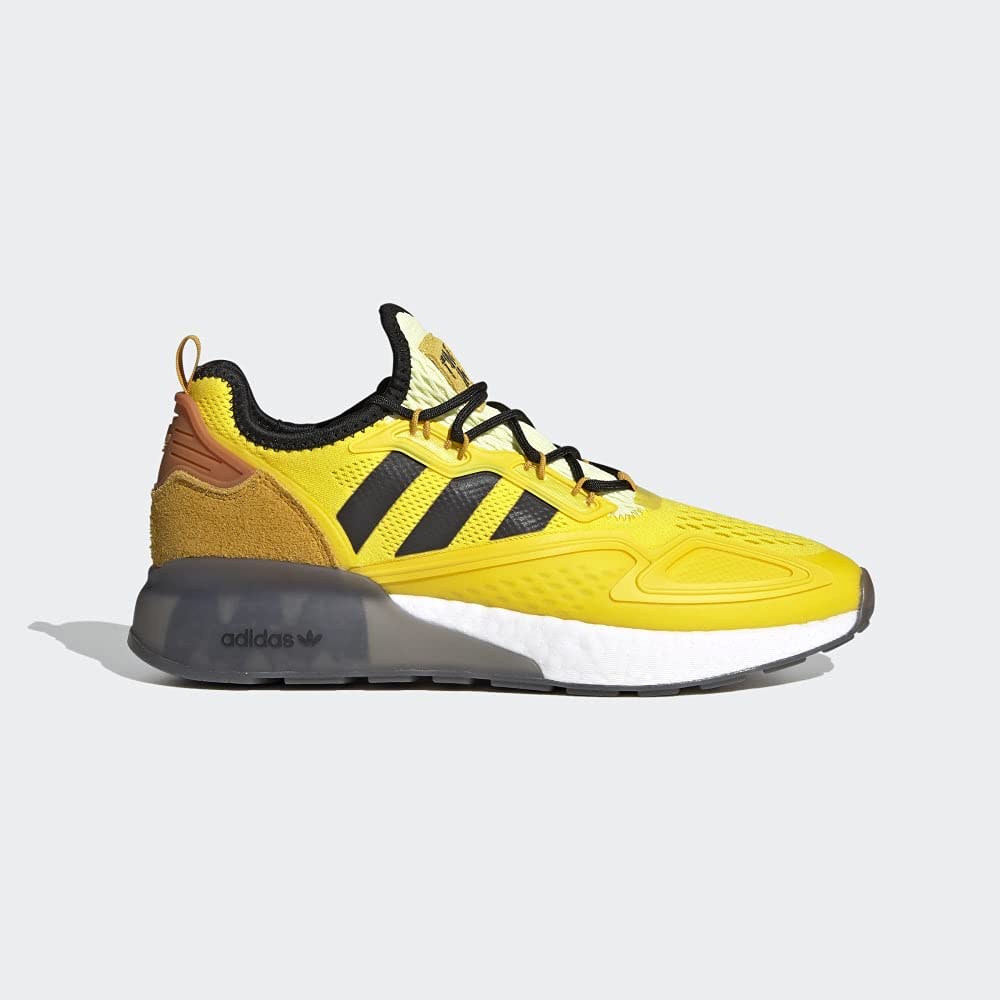 adidas Ninja ZX 2K Boost Shoes Men's, Yellow, Size 7.5